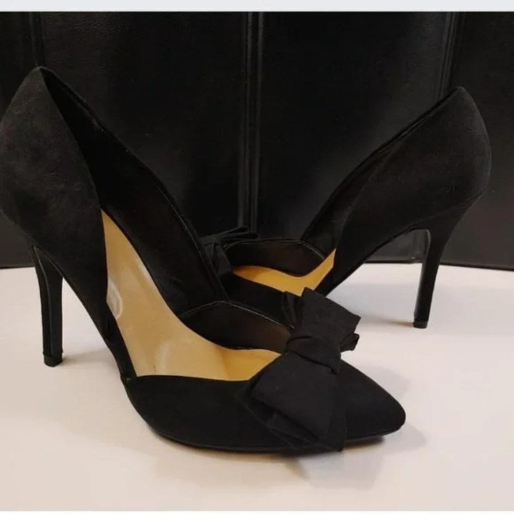 🆕 JustFab Black Suede Frances High Heel